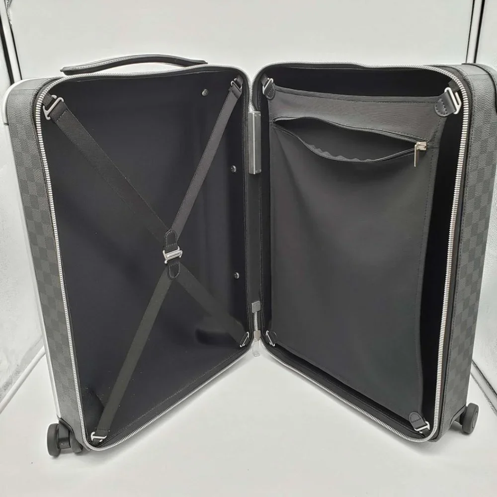 100% Authentic Louis Vuitton Horizon 55 Graphite Travel Luggage Bag - Picture 13 of 16